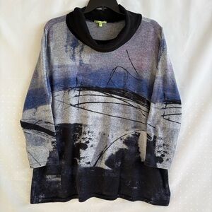 Trisha Tyler Two-Tone Sweater. Size 3X. INV25/277
